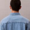 90S Emblem Denim Overshirt 90S Emblem Denim Overshirt