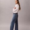 90S Straight Cotton Linen Jeans