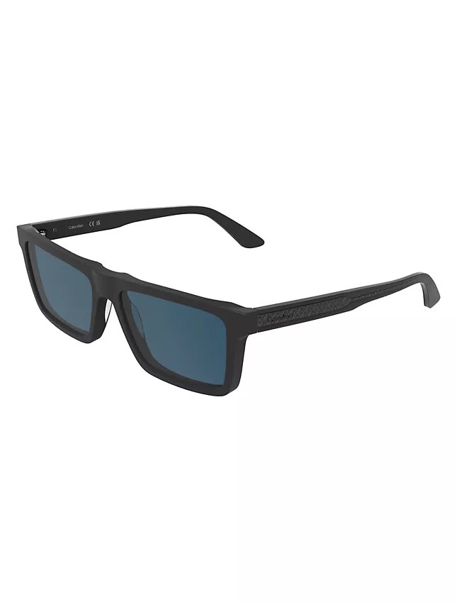 Acetate Slim Modified Rectangle Sunglasses Acetate Slim Modified Rectangle Sunglasses