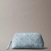 Allover Emblem Logo Denim Beauty Case