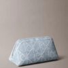 Allover Emblem Logo Denim Beauty Case