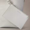 Allover Emblem Logo Small Bucket Bag with Pouch