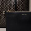 Allover Emblem Logo Small Tote Bag with Pouch