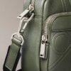 Allover Embossed Emblem Logo Camera Bag