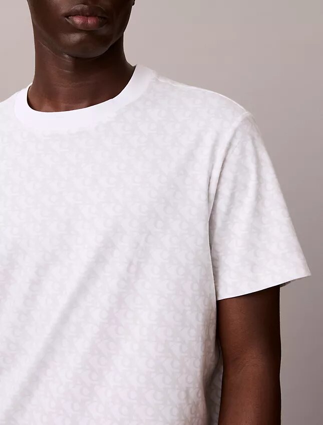 Allover Monogram Relaxed T-Shirt Allover Monogram Relaxed T-Shirt