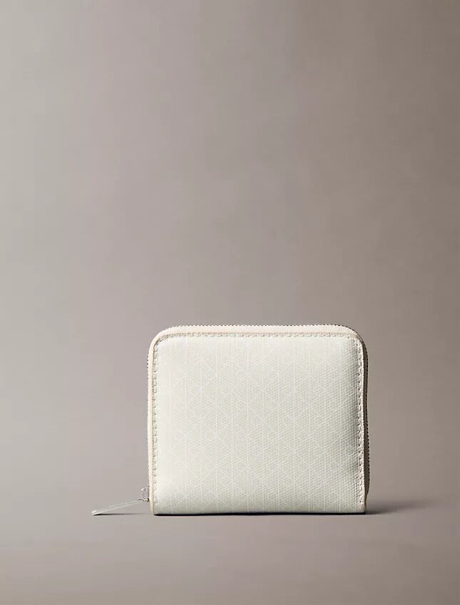 Allover Monogram Square Zip Wallet Allover Monogram Square Zip Wallet