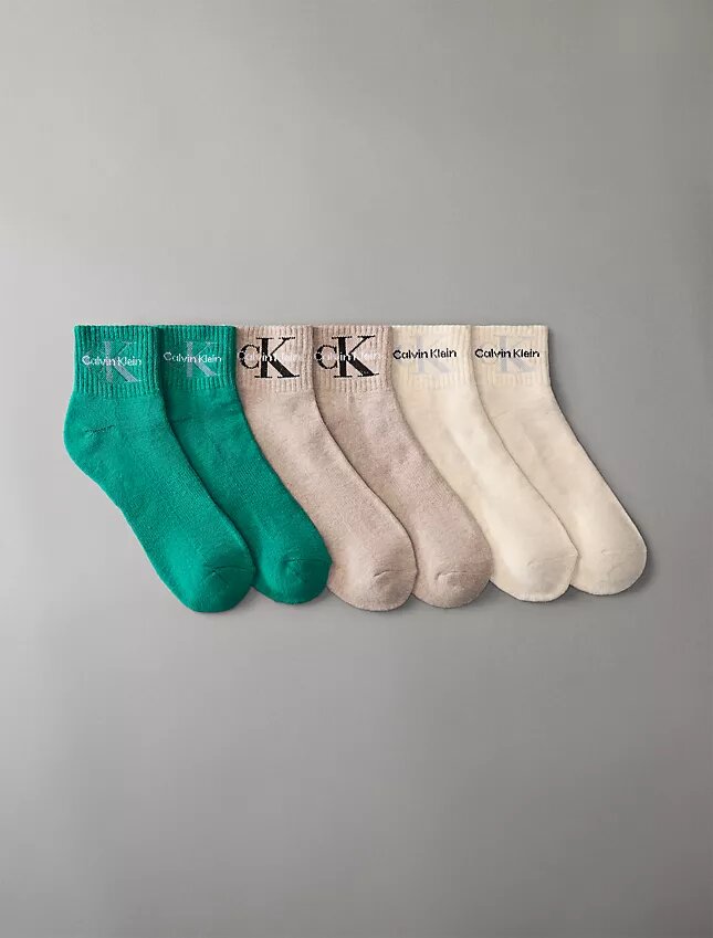 Athletic Terry Quarter 6-Pack Socks Athletic Terry Quarter 6-Pack Socks