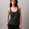 Beaded Cotton Crochet Tank