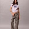 Blur Floral Graphic Classic T-Shirt