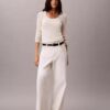 Boucle Pointelle Top