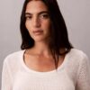 Boucle Pointelle Top