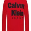 Boys Bold Ckj Logo Long Sleeve Tee