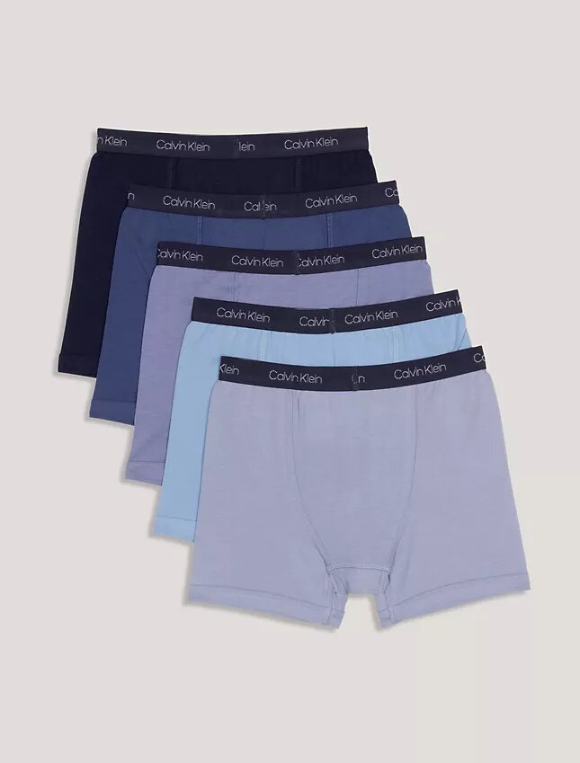Boys Solid 5-Pack Boxer Brief Boys Solid 5-Pack Boxer Brief
