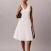 Broderie Midi Dress