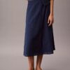 Broderie Midi Skirt
