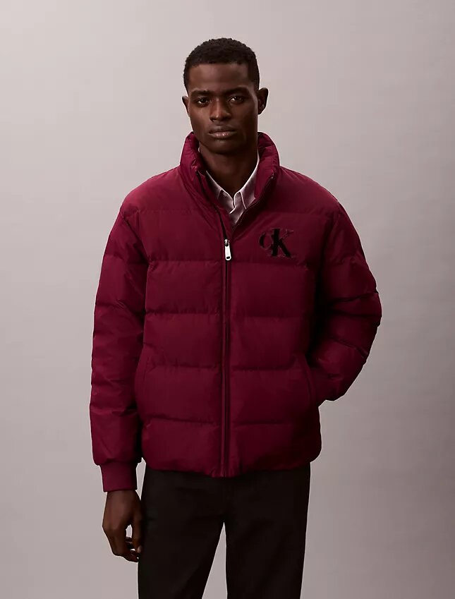 Chenille Monogram Puffer Jacket Chenille Monogram Puffer Jacket