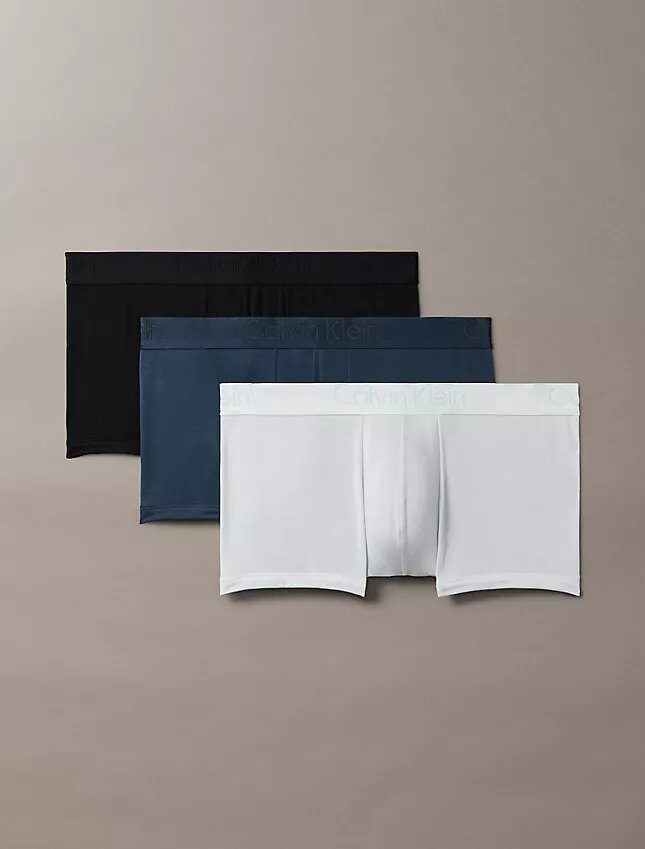 Ck Black 3-Pack Low Rise Trunk Ck Black 3-Pack Low Rise Trunk