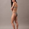 Ck Black Geo Lace Unlined Triangle Bra