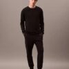 Ck Black Sleep Slim Crewneck T-Shirt
