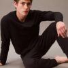 Ck Black Sleep Slim Crewneck T-Shirt