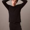 Ck Black Sleep Slim Crewneck T-Shirt