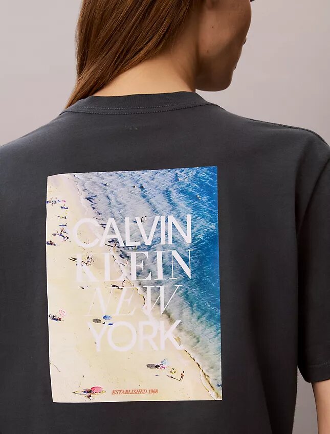 Ck Ny Photo Graphic Boxy Tee Ck Ny Photo Graphic Boxy Tee