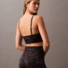 Ck Sport Seamless Print Sports Bra