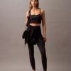 Ck Sport Seamless Print Sports Bra