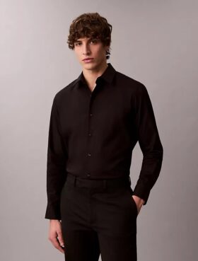 Classic Stretch Button-Down Shirt