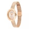 Contoured Bezel Oval Dial Watch