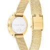 Contoured Bezel Oval Dial Watch