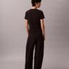 Contrast Logo Graphic Slim T-Shirt