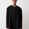 Cora Collarless Coat