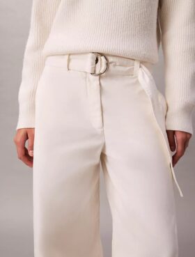Cotton Belted Pants