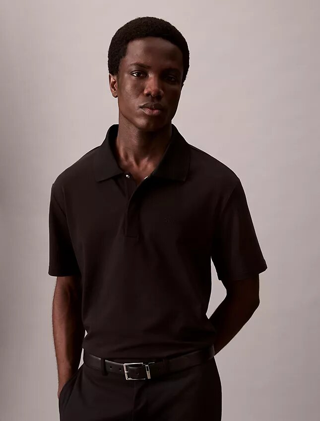 Cotton Blend Pique Classic Polo Shirt Cotton Blend Pique Classic Polo Shirt