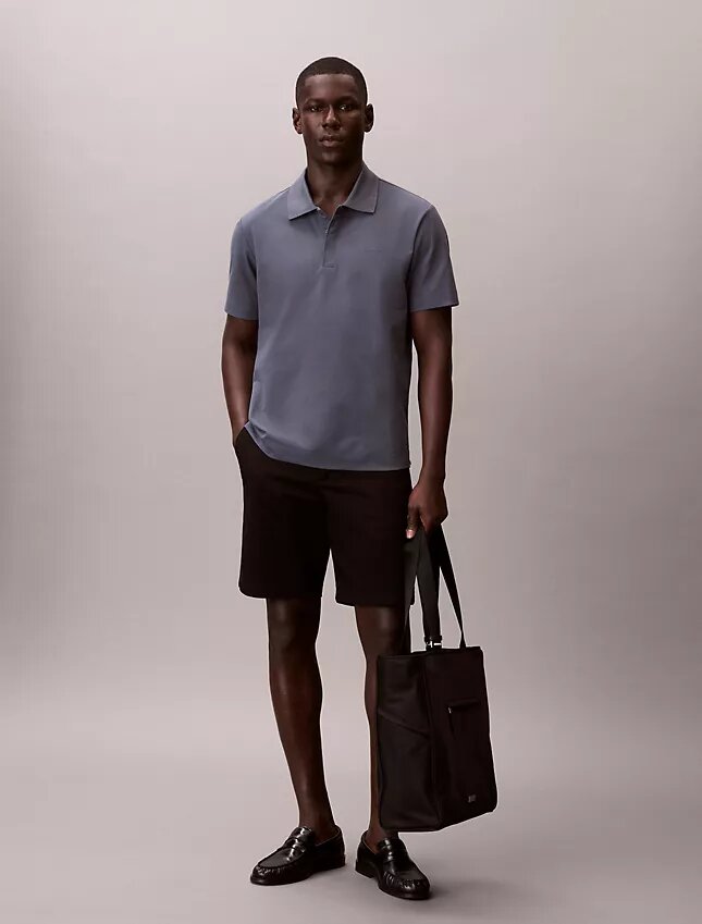 Cotton Blend Pique Classic Polo Shirt Cotton Blend Pique Classic Polo Shirt