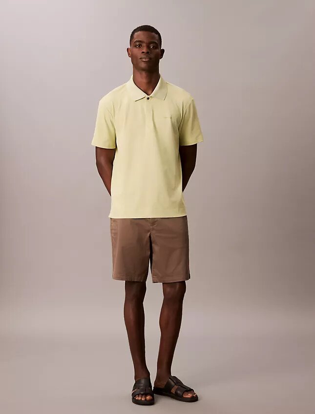Cotton Blend Pique Classic Polo Shirt Cotton Blend Pique Classic Polo Shirt