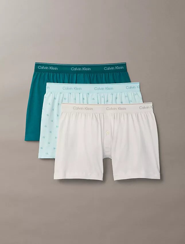 Cotton Classics 3-Pack Knit Boxer Cotton Classics 3-Pack Knit Boxer
