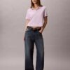 Cotton Contour Rib Polo Tee