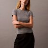 Cotton Contour Rib T-Shirt