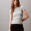 Cotton Contour Rib T-Shirt