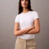 Cotton Contour Rib T-Shirt