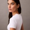 Cotton Contour Rib T-Shirt