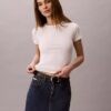 Cotton Contour Rib T-Shirt
