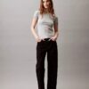 Cotton Contour Rib T-Shirt