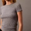 Cotton Contour Rib T-Shirt