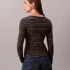 Cotton Contour Rib U-Neck Tee Cotton Contour Rib U-Neck Tee