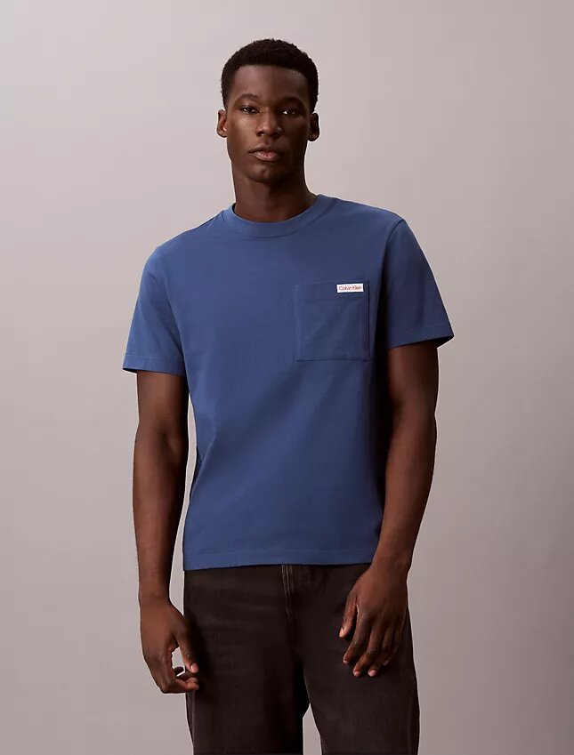Cotton Jersey Pocket Easy Tee Cotton Jersey Pocket Easy Tee