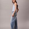 Cotton Linen Blend Denim Tank Top Cotton Linen Blend Denim Tank Top