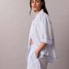 Cotton Poplin Sleep Shorts